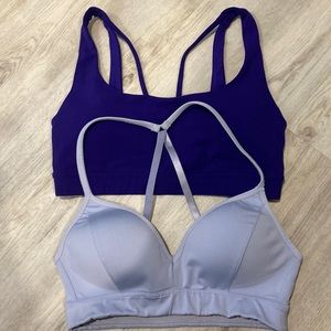 Lot of 2 Athleta sports bras